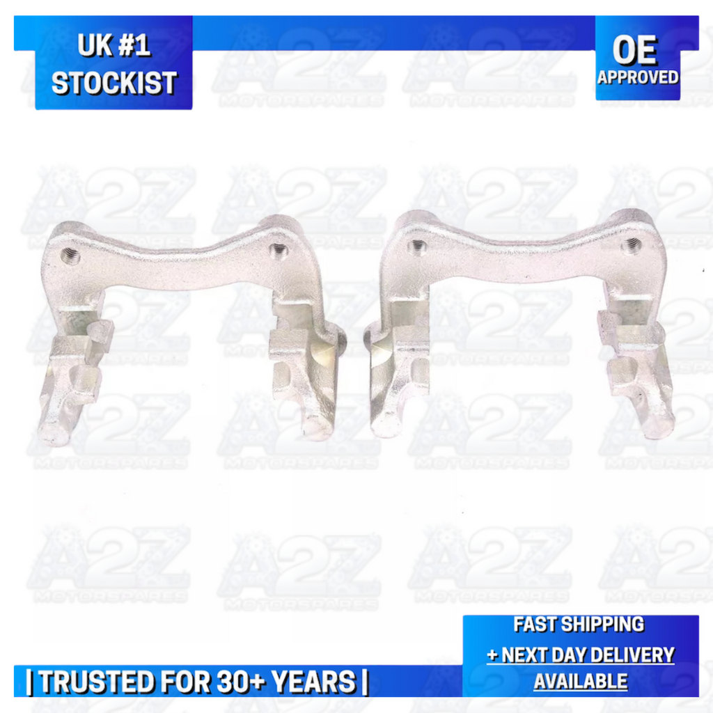 REAR BRAKE CALIPER CARRIER BRACKETS WITH SLIDE PINS FOR VW GOLF MK2 CORRADO AUDI