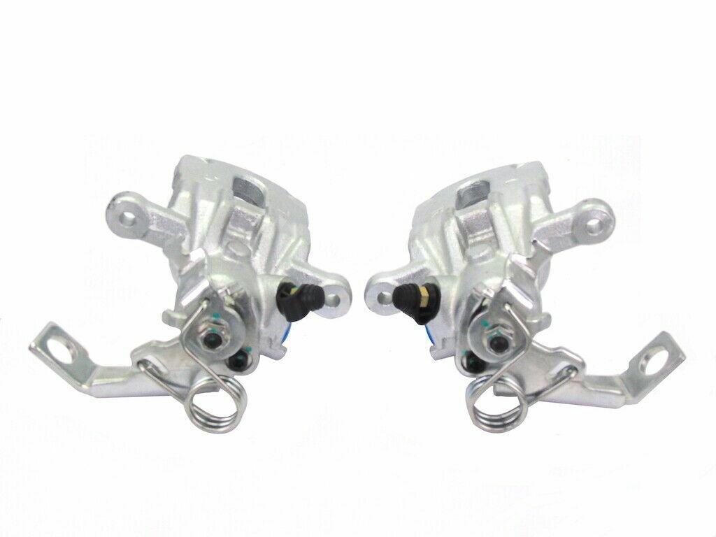 REAR DRILLED GROOVED BRAKEDISCS 2 REAR BRAKE CALIPERSFOR CIVIC TYPER FN2 2006-12