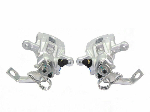 REAR DRILLED GROOVED BRAKEDISCS 2 REAR BRAKE CALIPERSFOR CIVIC TYPER FN2 2006-12