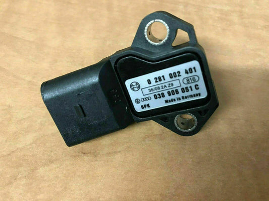 FOR AUDI VW SEAT SKODA 3 GENUINE BAR MAP SENSOR THRUST PRESSURE SENSOR 038906051