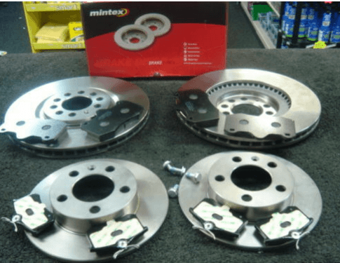 FOR SEAT IBIZA CUPRA R MINTEX BRAKE DISCS + PADS FRONT REAR AP RACING CALIPERS