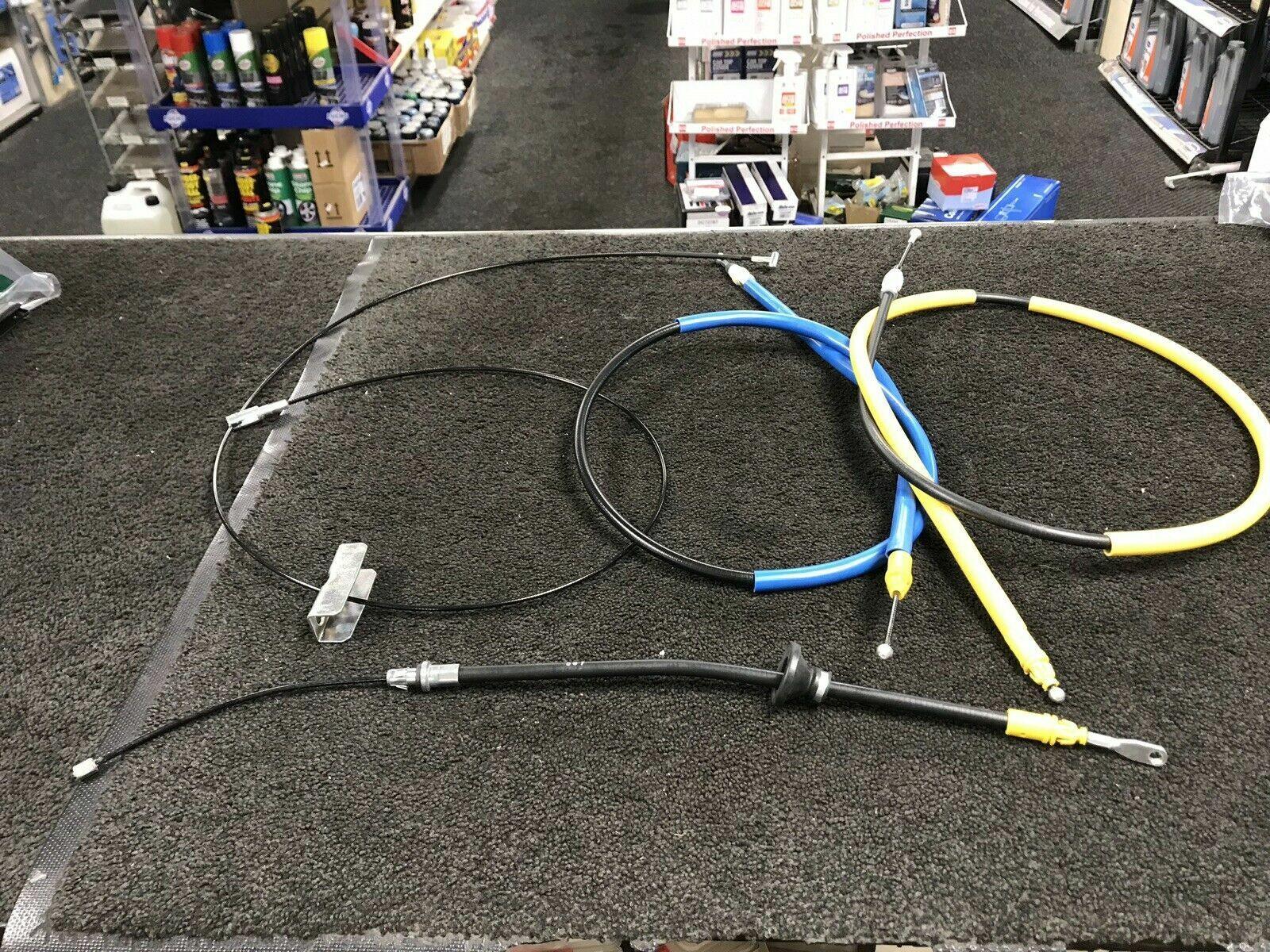 FOR VIVARO TRAFIC PRIMASTAR SWB BRAKE CABLE FRONT CENTRE 2 REAR HANDBRAKE CABLES