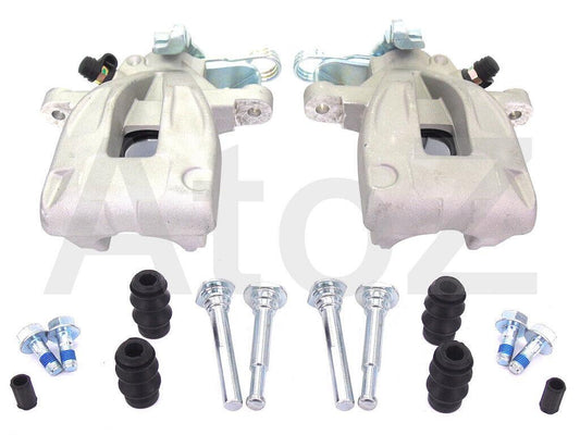 Peugeot 207 2007-2018 Brake Right & Left Calipers + Slider Pin Kits