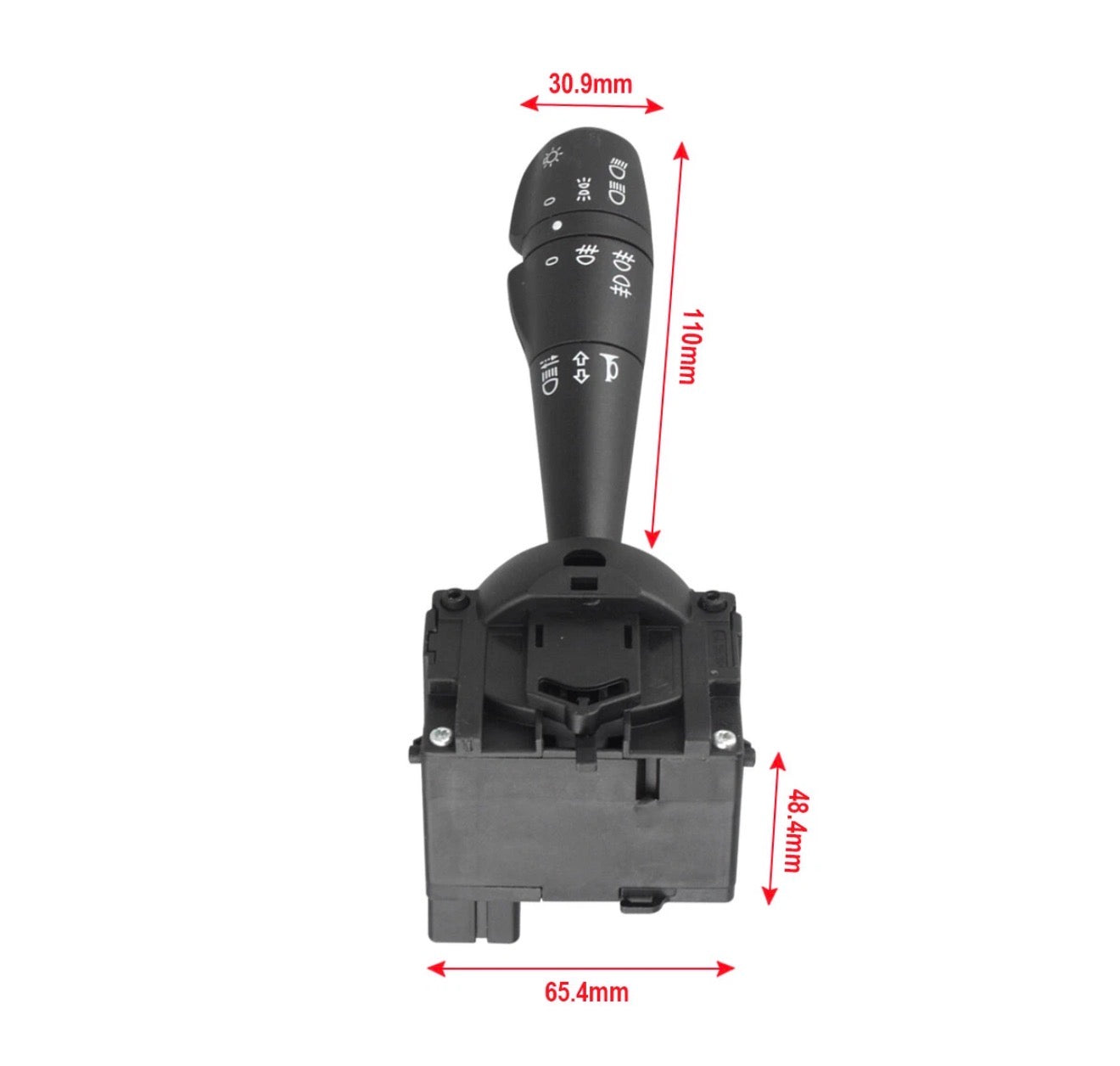 Headlight & Horn Fog Light Switch Stalk 8201167988 for Dacia Sandero 2012-2016