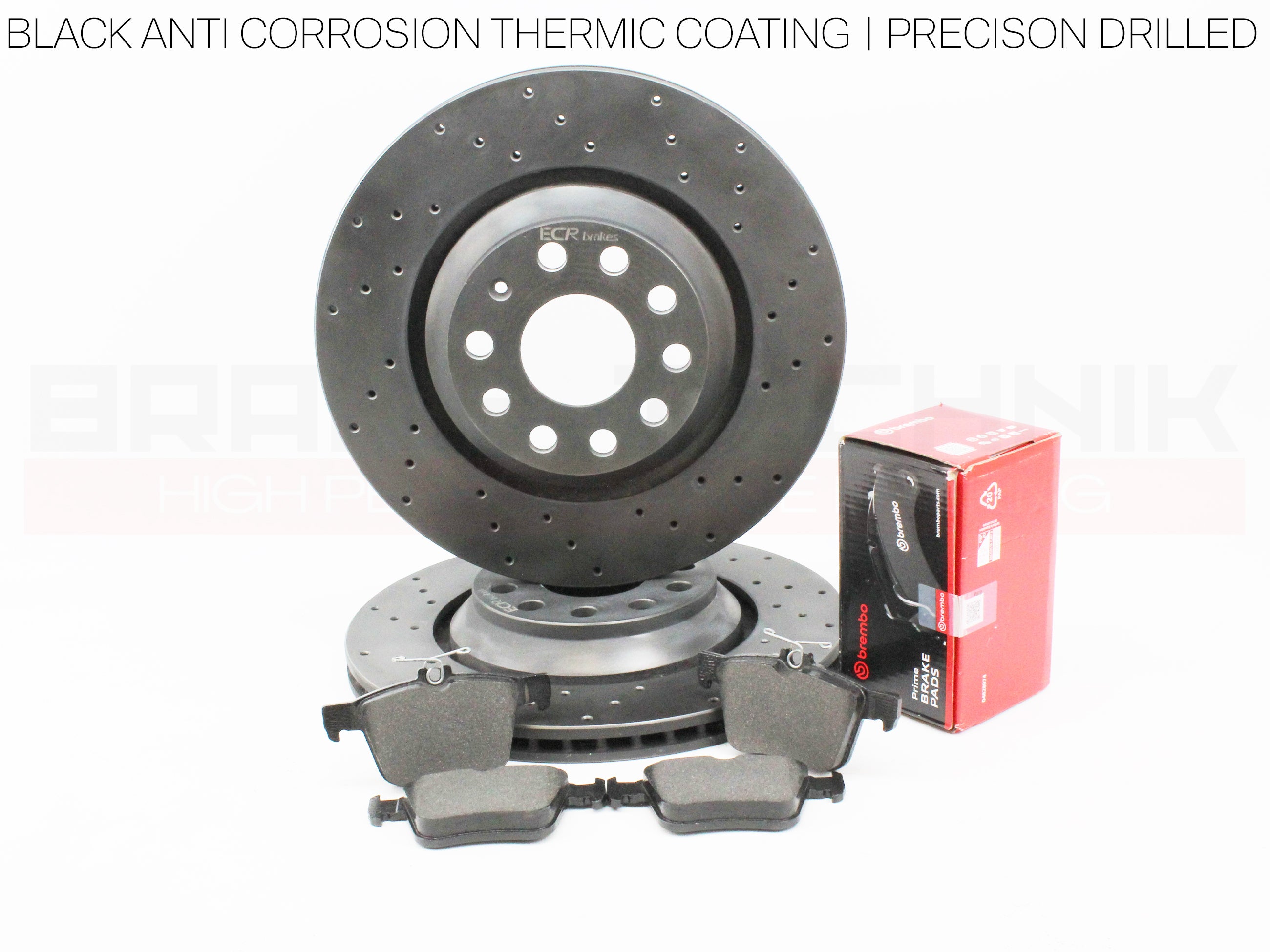 FOR AUDI RS3 8P 2011-2012 FRONT REAR BRAKE DISCS BREMBO PADS 370mm 310mm FR/RR