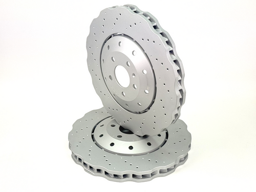 AUDI RS7 2013-2018 FRONT PERFORMANCE WAVEY 2 PCE BRAKE DISC 4G0615301E/AH
