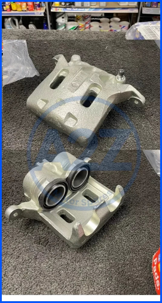 2 FRONT BRAKE CALIPERS FOR NISSAN NAVARA D40 DCi DOUBLE CAB 17" 320 DISC 2005-16