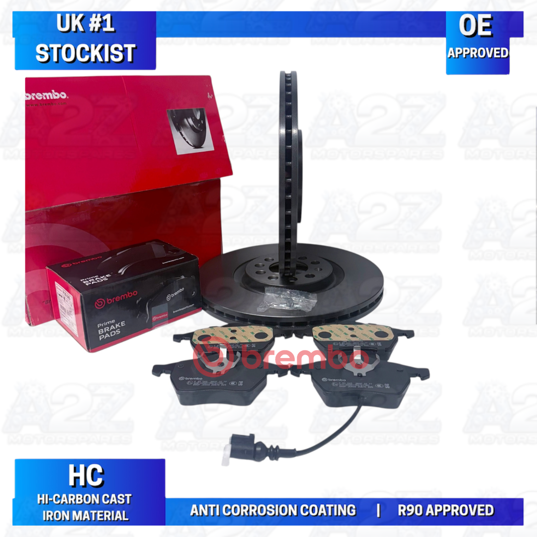 SKODA OCTAVIA 1.8T VRS BRAKE DISC BRAKE PADS BREMBO FRONT REAR