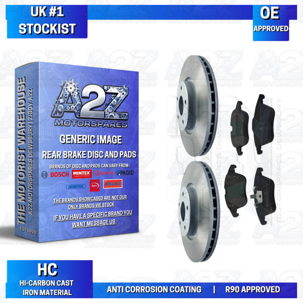 FOR MG HS 1.5 2018-2023 FRONT BRAKE DISCS PADS SET 312mm OE QUALITY COATED NEW