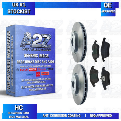 FOR MG HS 1.5 2018-2023 FRONT BRAKE DISCS PADS SET 312mm OE QUALITY COATED NEW