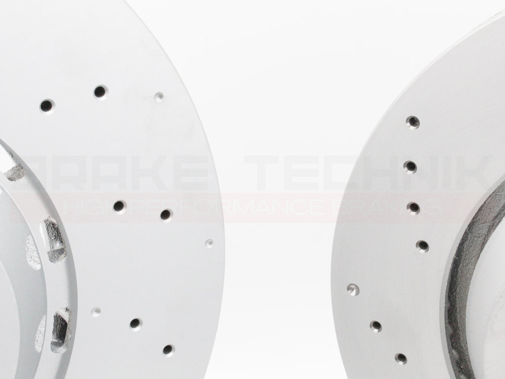 FOR VW GOLF R MK8 8.5 AUDI S3 8Y ARTEON R FRONT REAR PERFORMANCE DRILLED BRAKE DISCS & PADS