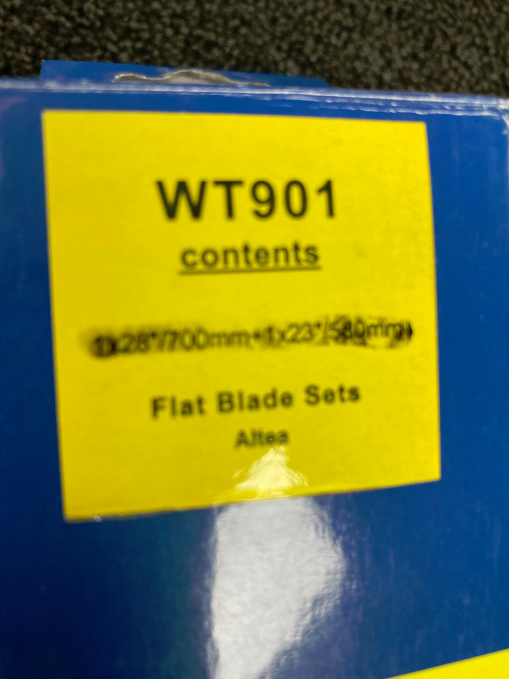 WIPER BLADE SET FITS SEAT ALTEA ALTEA XL TOLEDO 28" 23"