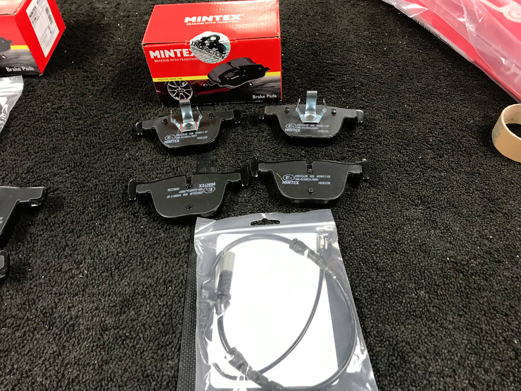BMW 1SER F20 F21 F22 F23 3 SER F30 MINTEX BRAKE PADS REAR WITH SENSOR