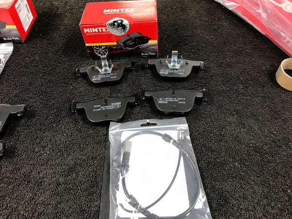 BMW 1SER F20 F21 F22 F23 3 SER F30 MINTEX BRAKE PADS REAR WITH SENSOR