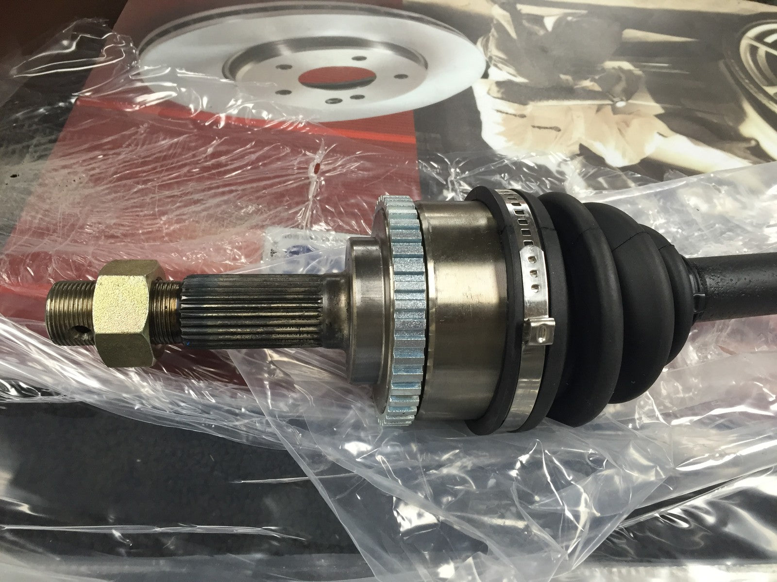 FOR NISSAN PRIMERA P12 2.2 DCI 2002-2006 DRIVESHAFT CV JOINT ONLY WITH ABS