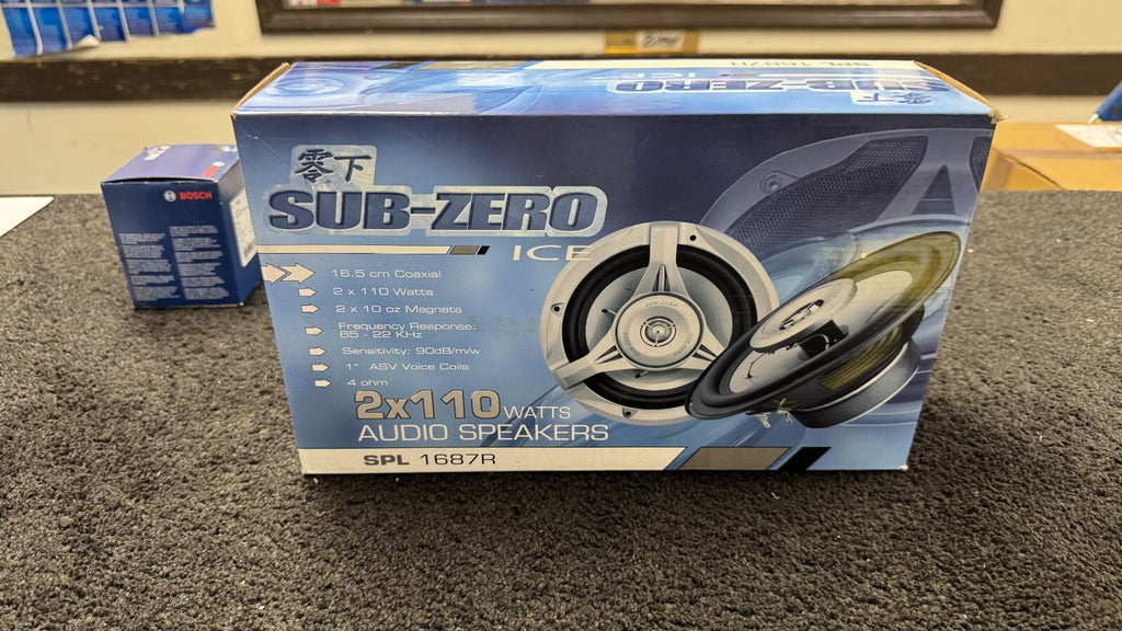 SUB ZERO 110 WATT 16.5CM AUDIO DOOR SPEAKERS PAIR