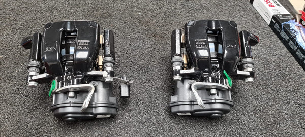 AUDI RSQ3 8U PERFORMAMCE 2 REAR ELECTRIC BRAKE CALIPER BRACKET PADS COMPLETE