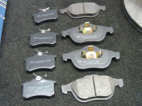 SCENIC GRAND SCENIC 03>  FRONT REAR BRAKE PADS SET 