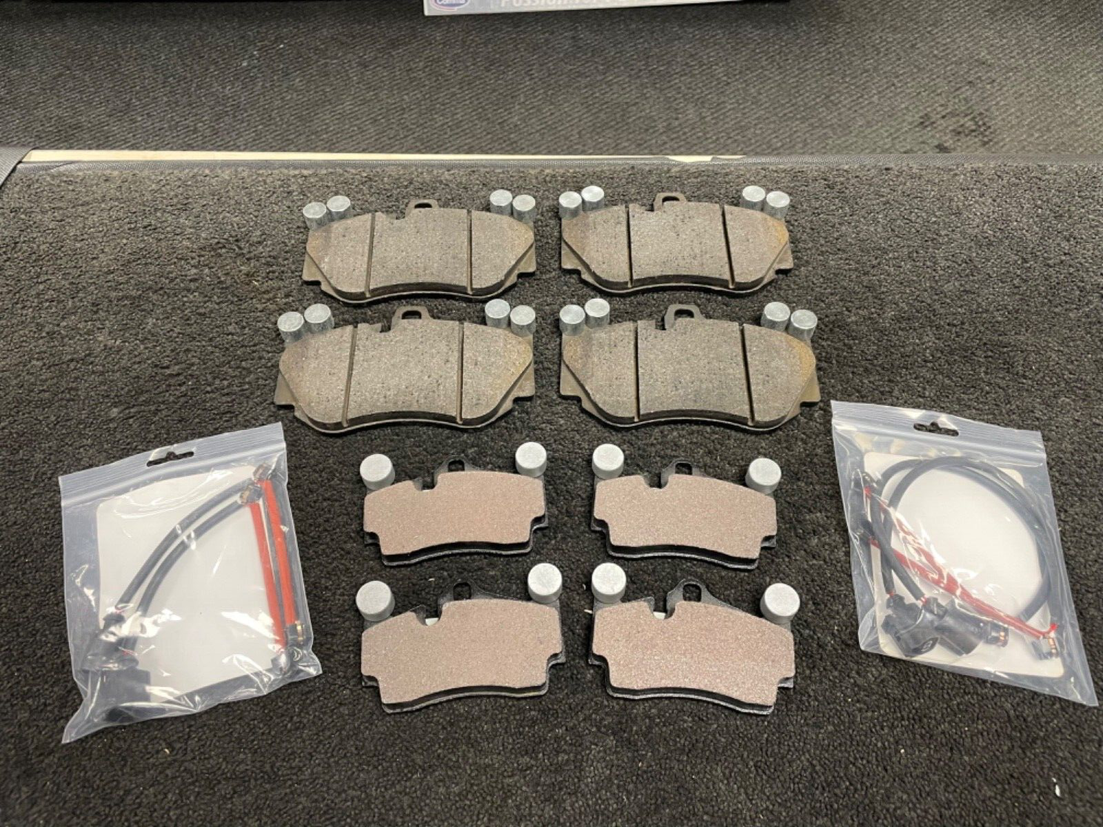 PORSCHE CAYENNE VW TOUAREG ORIGINAL FIT  BRAKE PADS FRONT REAR 380mm