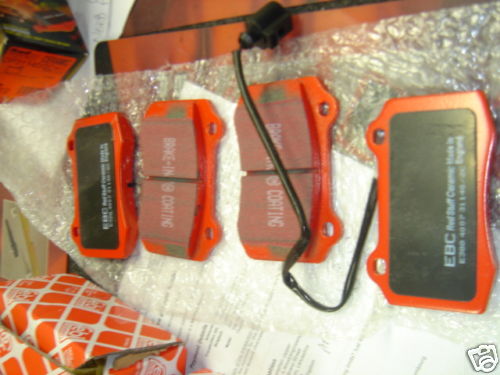 SEAT LEON CUPRA R EBC RED STUFF FRONT BRAKE PADS