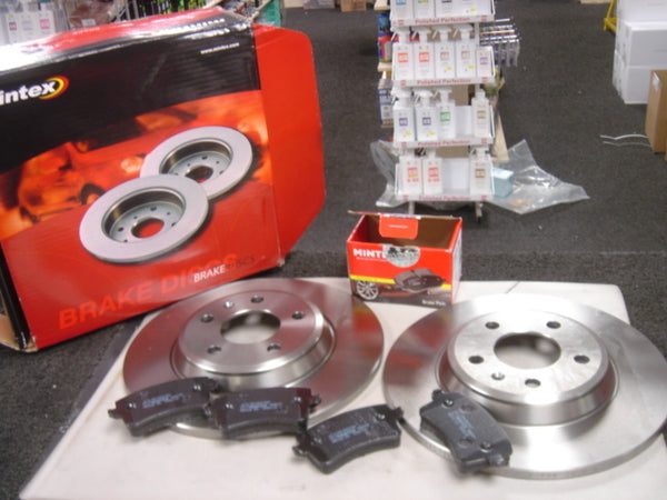 AUDI A4 2.7TDi S (B8) BRAKE DISC REAR  BRAKE PAD REAR MINTEX 