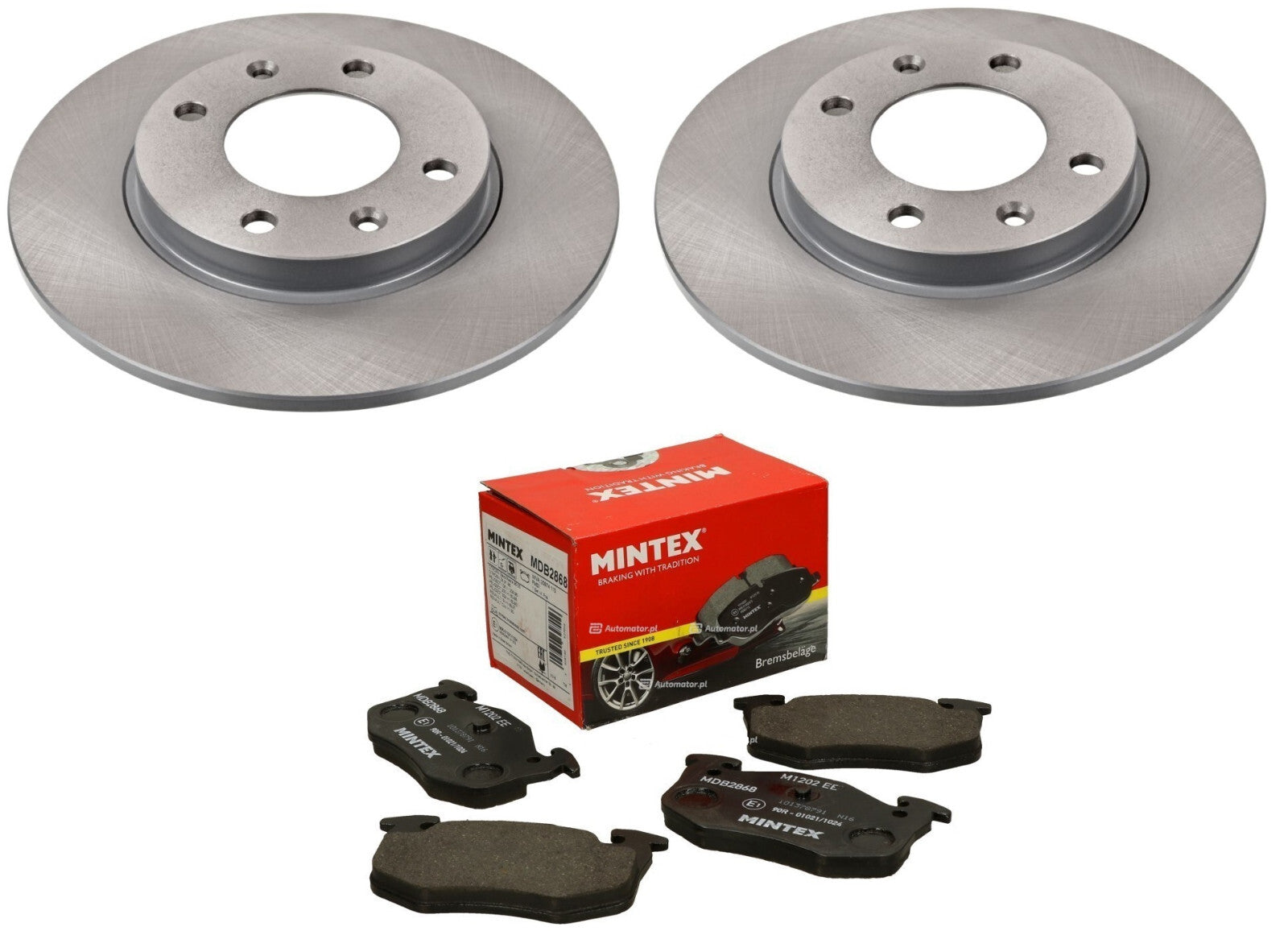 PEUGEOT 206 GTI HDI BRAKE DISC REAR BRAKE DISC REAR BRAKE PADS