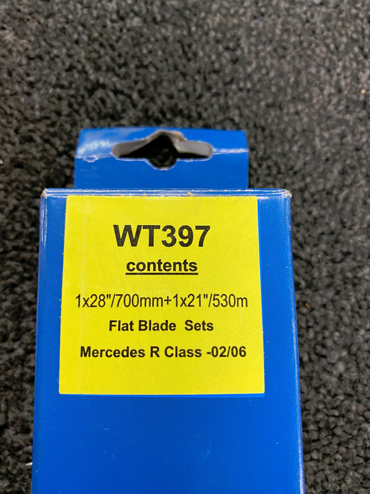 FRONT WIPER BLADE SET FITS MERCEDES W164 ML63  2006 ONWARDS 21" 28"