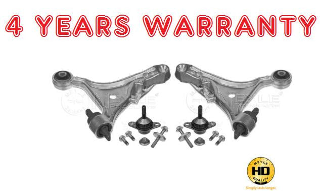 VOLVO V70 II FRONT RIGHT LEFT HEAVY DUTY MEYLE LOWER SUSPENSION ARM + BALL JOINT