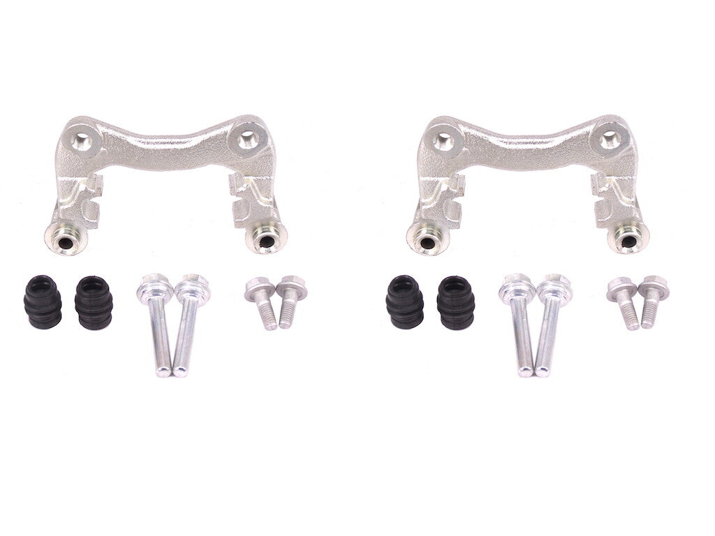 REAR BRAKE CALIPER CARRIER BRACKETS WITH SLIDER PIN VW GOLF MK2 MK3 CORRADO AUDI