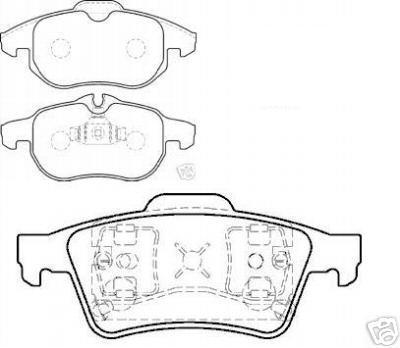 SAAB 9-3 9-5 MINTEX FRONT & REAR BRAKE PADS FULL SET
