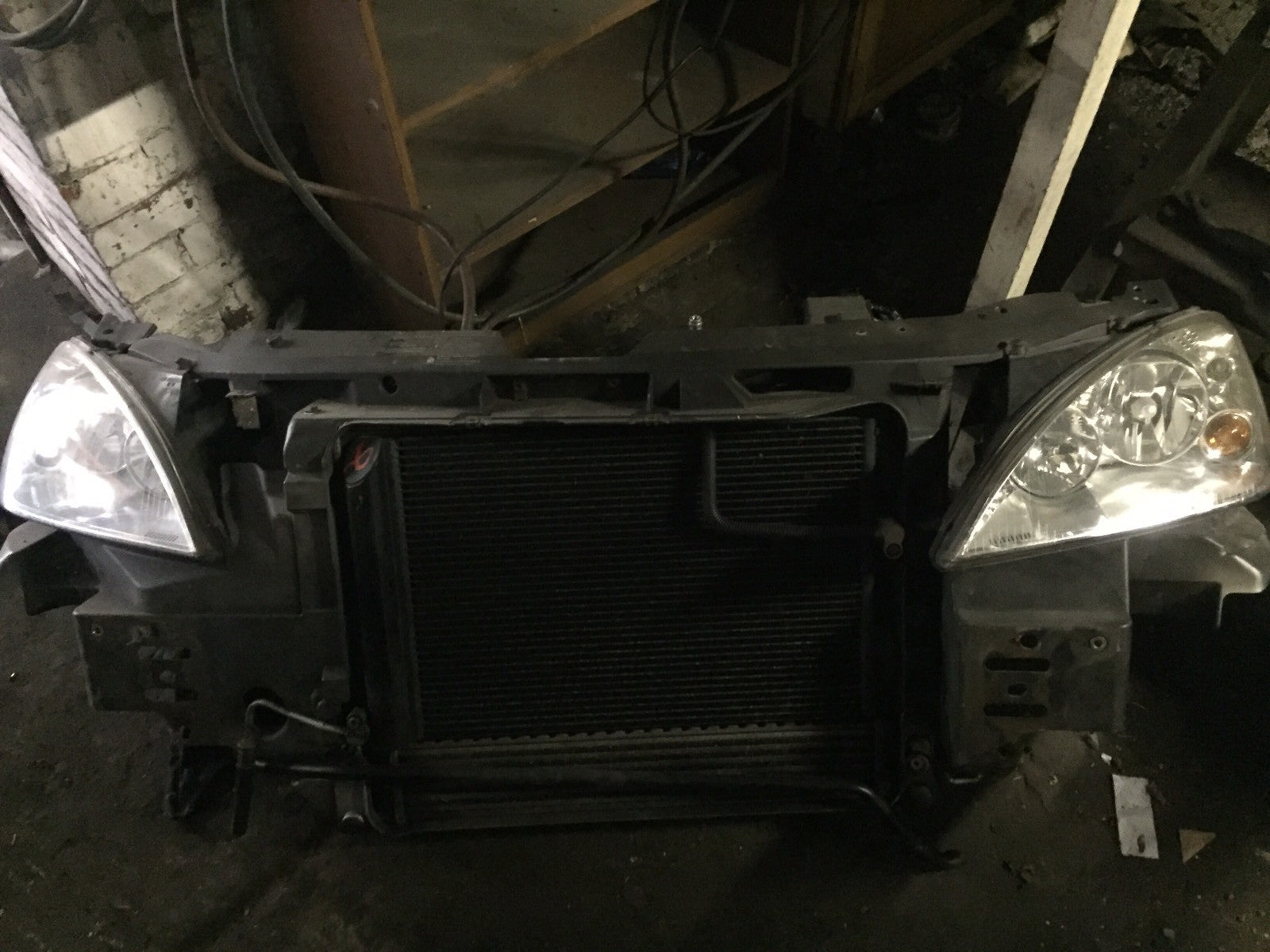 FRONT PANEL COMPLETE RADIATOR HEAD LIGHTS FORD GALAXY MK2  