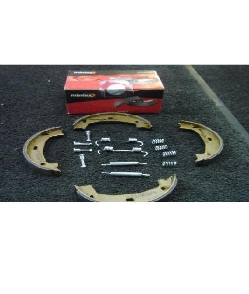 BMW 325Ci SPORT BRAKE DISC CROSS DRILLED BRAKE HANDBRAKE SHOE FITTING KIT 