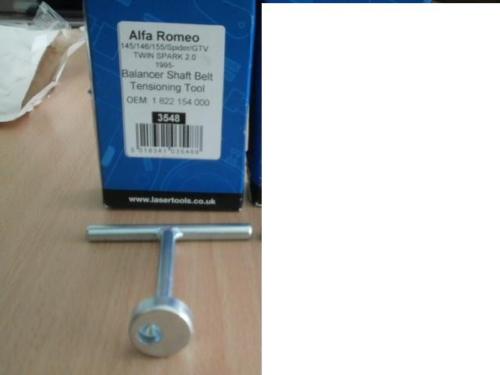 ALFA ROMEO 2.0TS  BALANCE SHAFT BELT  TENSIONING TOOL