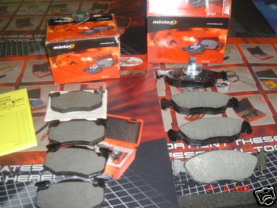 CITROEN SAXO VTR VTS 106 GTi BRAKE PADS FRONT REAR MINTEX BRAKE PADS 