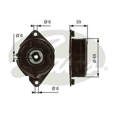 BMW 320 E46 136bhp 150bhp AUXILIARY FAN BELT TENSIONER  & FAN BELT 64557787371