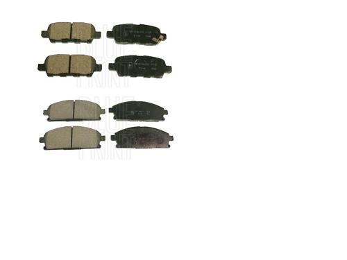 FOR NISSAN X-TRAIL XTRAIL DCi 2002-2007 FRONT REAR BRAKE PADS FULL SET