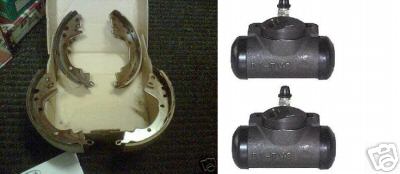 FOR MERCEDES A140 A160 A170 BRAKE SHOES WHEEL CYLINDERS X 2