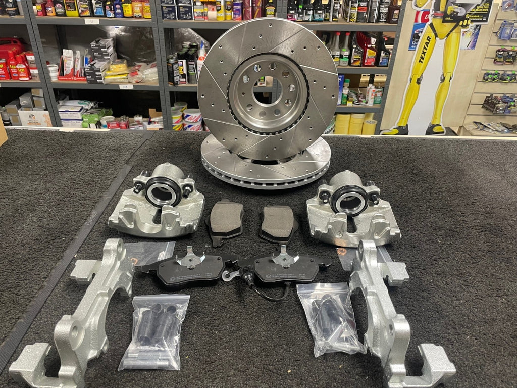 CADDY MK3 FRONT BRAKE DISC UPGRADE CALIPER CONVERSION KIT 288/280-312MM