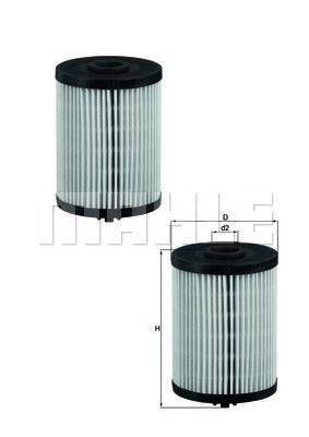 FUEL  FILTER MAHLE KX200D/S 