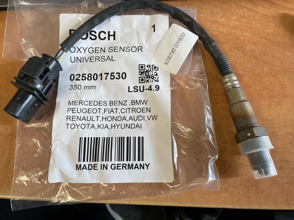 GENUINE BOSCH WIDEBAND O2 5 WIRE AIR FUEL RATIO  SENSOR FOR LSU 4.9 Length:350MM