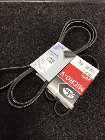 FOR NISSAN NAVARA D40 2.5 3.0DCi 2010 ON AUXILIARY FAN BELT POWER STEERING BELT