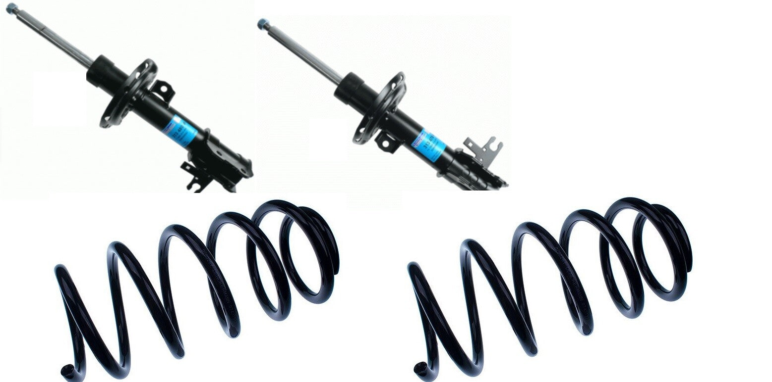 COIL SPRING VAUXHALL ZAFIRA SRI ASTRA H  FRONT COIL SPRINGS + SHOCK ABSORBERS