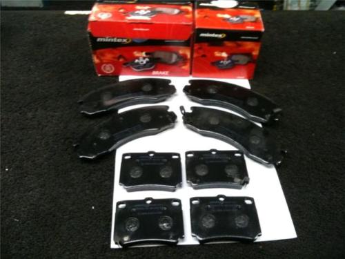 FOR MITSUBISHI SHOGUN SPORT EQUIPPE  BRAKE PAD FRONT REAR BRAKE PADS SET MINTEX