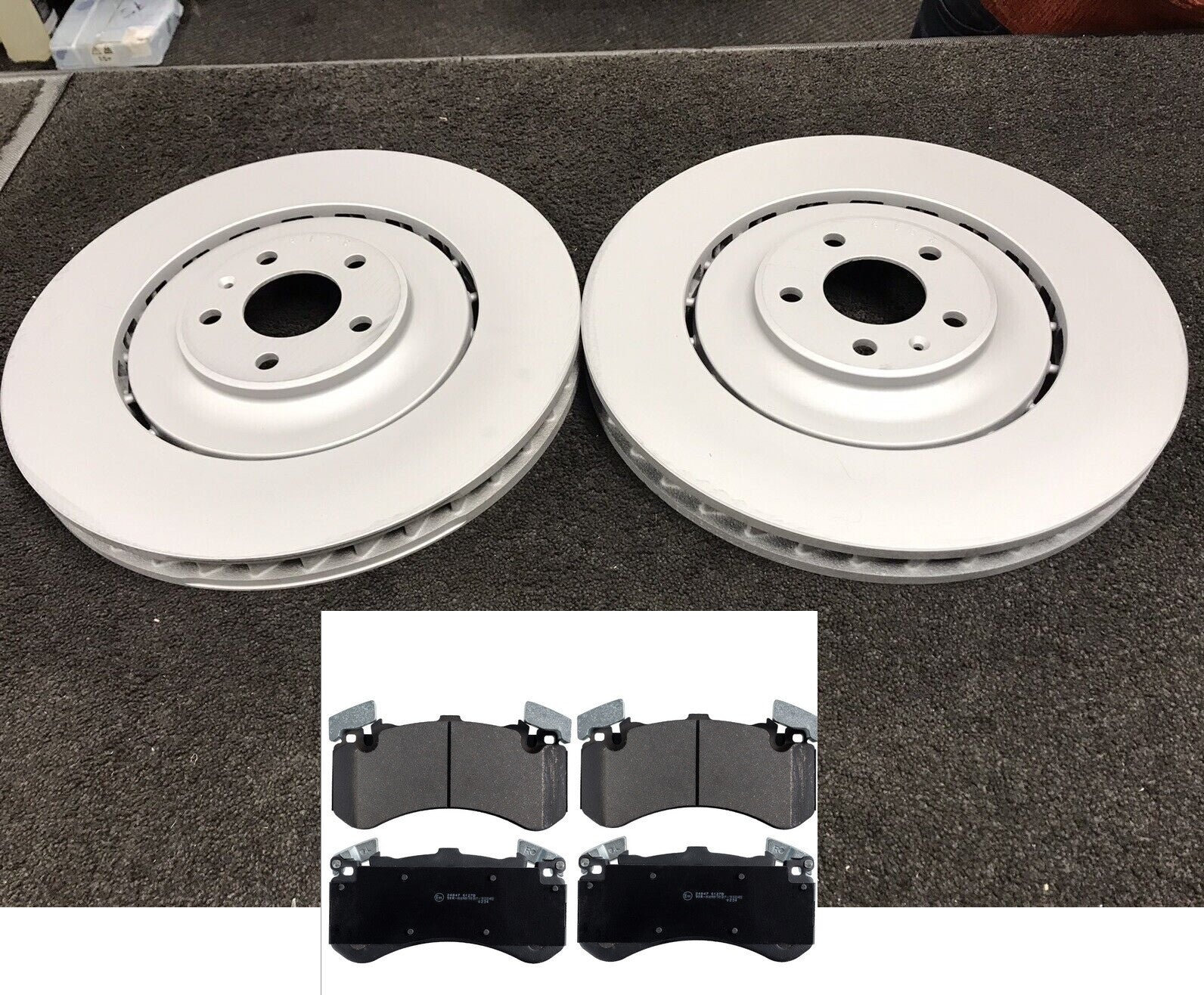 FOR A8 S8 TFSI V8 QUATTRO (MK3 FL FRONT BRAKE DISC 400MM X 38MM 4H0 615 301T