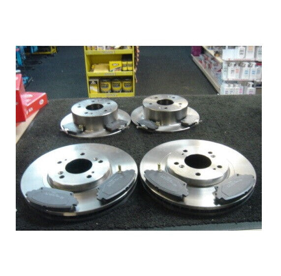FOR RAV-4 SR D-CAT (MK3 FL (ALA30))  FRONT REAR BRAKE DISCS AND PADS