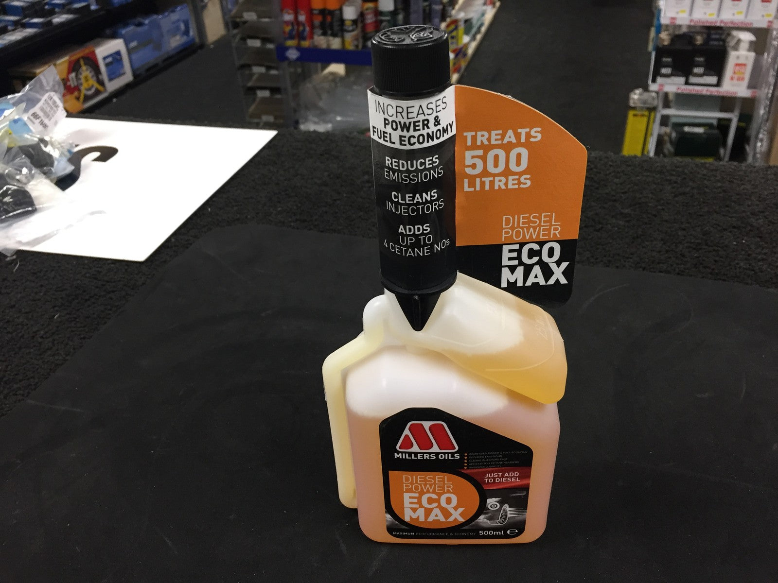 Millers Diesel Power Ecomax Fuel cleaner Additive treatment 500ml