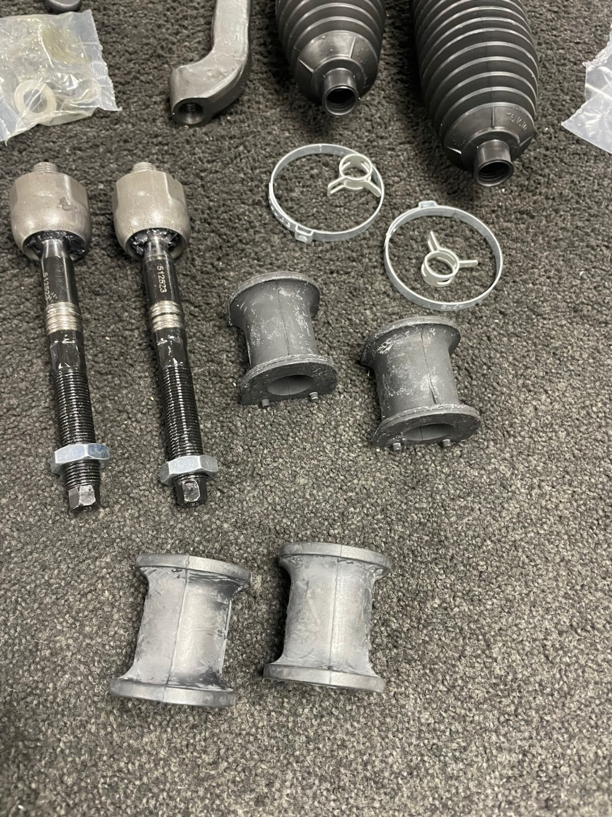 VW TRANSPORTER T5 STEERING TRACK ROD TIE ROD END BALL JOINT LINKS RACK BOOT KIT