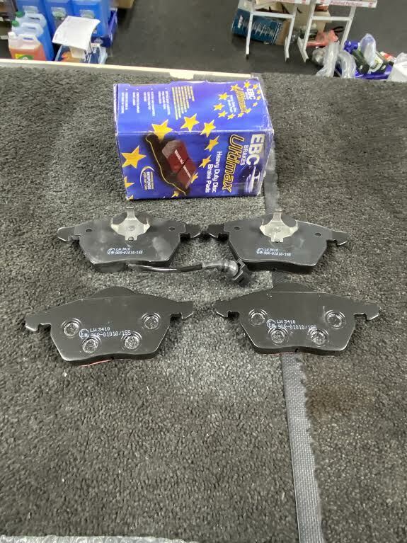 FOR AUDI A3 1.8 T QUATTRO 8L (1996-2003) EBC FRONT BRAKE PADS SET OF 4