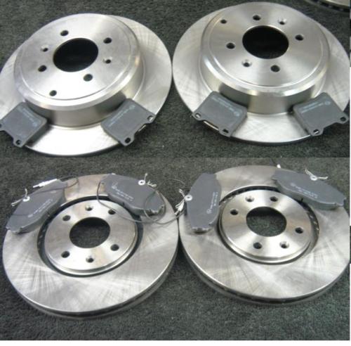 PEUGEOT 406 98> FRONT & REAR BRAKE DISCS & PADS NEW
