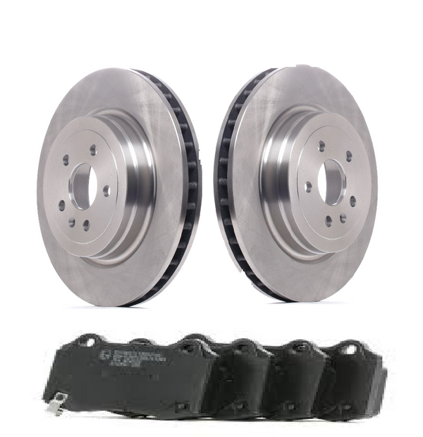 FOR TESLA 3 MODEL S 60 S70 S75 P85D P90D 2013-  FRONT BRAKE DISCS & PADS